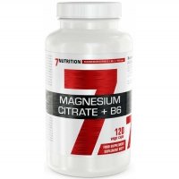 7Nutrition Magnesium Citrate B6 Cytrynian Magnezu - 120 kaps