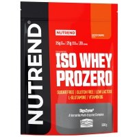 Nutrend Iso Whey Prozero izolat białka serwatkowego (salted caramel) - 500g