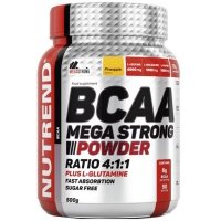 Nutrend BCAA Mega Strong II Powder aminokwasy (ananas) - 500g
