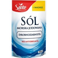 Sante Sól Morska Drobnoziarnista z Magnezem - 350g