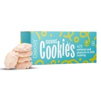 OstroVit Cookies Ciastka kokosowe z karmelem - 100g 