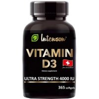 Intenson Vitamin D3 4000 IU - 365 kaps.