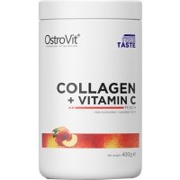 Ostrovit Collagen + Vitamin C (brzoskwiniowy) - 400g