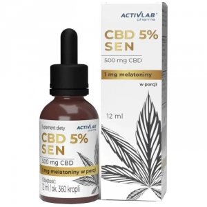 Activlab CBD 5% Sen melatonina - 12ml 