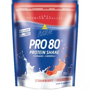 Inkospor Pro 80 odżywka białkowa (truskawkowy) - 500g 