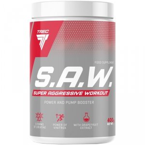 Trec Nutrition S.A.W. przedtreningówka (wiśnia z grejpfrutem) - 400g 