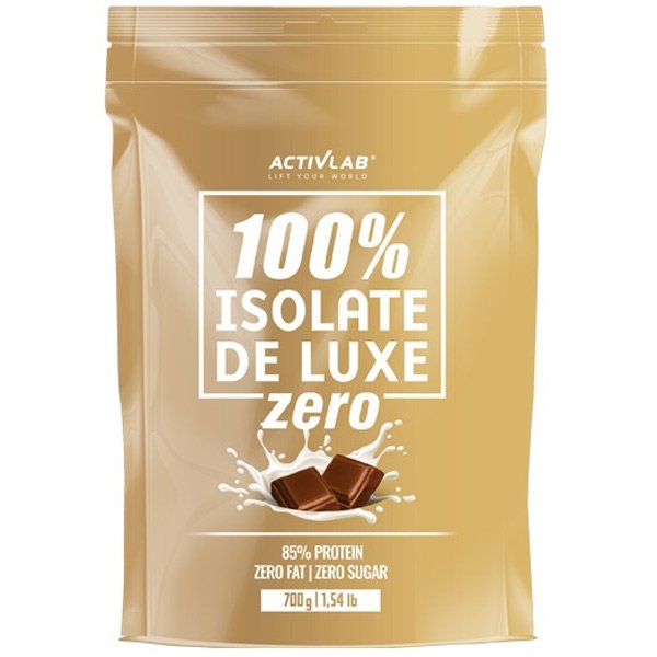 Activlab 100% Isolate De Luxe Zero izolat białka (czekolada) - 700g