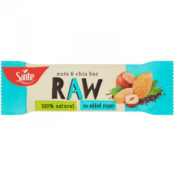 Sante Baton RAW (orzechy-chia) - 35g