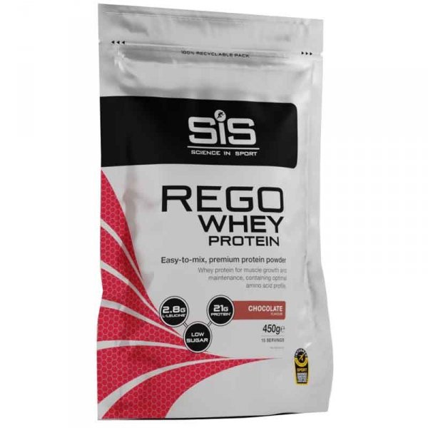SiS Rego Whey Protein koncentrat białka serwatkowego (czekolada) - 450g