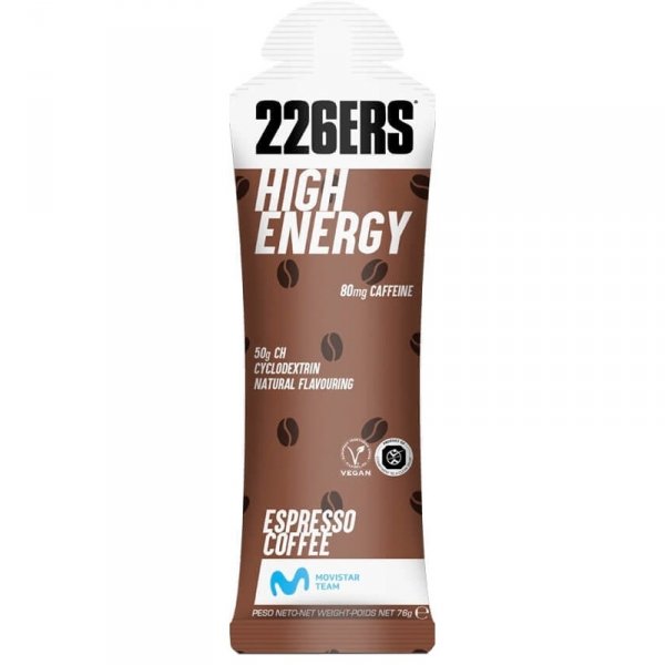 226ERS High Energy Gel Caffeine żel energetyczny z kofeiną (espresso coffee) - 76g