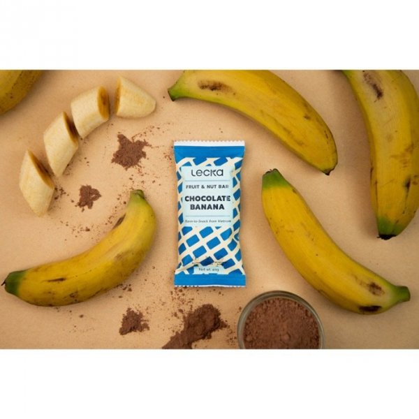 Lecka Fruit &amp; Nut Bar Chocolate Banana baton energetyczny (czekolada i banan) - 40g