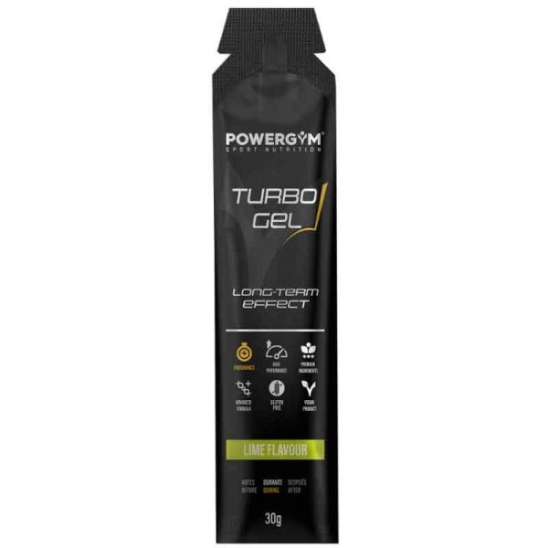 PowerGym Turbogel (limonka) -  30g