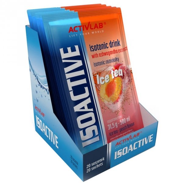 Activlab IsoActive napój (Ice Tea brzoskwinia) - 20 saszetek