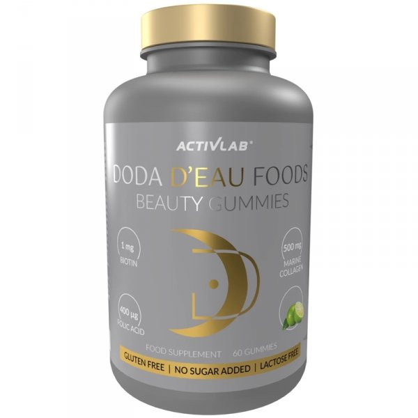 Activlab DODA Beauty Gummies cytryna-limonka - 60 żelek