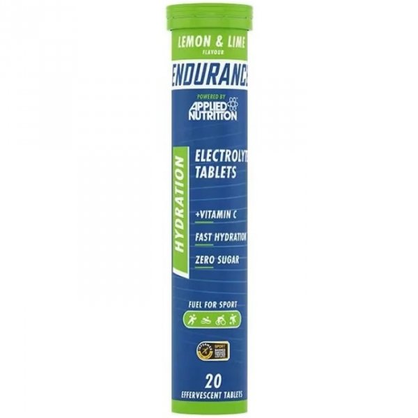Applied Nutrition Endurance Hydration tabletki z elektrolitami (cytryna limonka) - 20tabl.