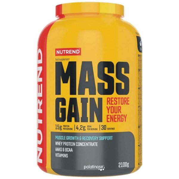 Nutrend Mass Gain napój regeneracyjny (wanilia) - 2,1kg