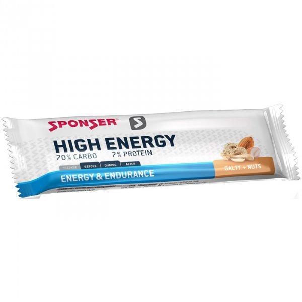 Sponser High Energy Bar (słone orzeszki ziemne) - 45g