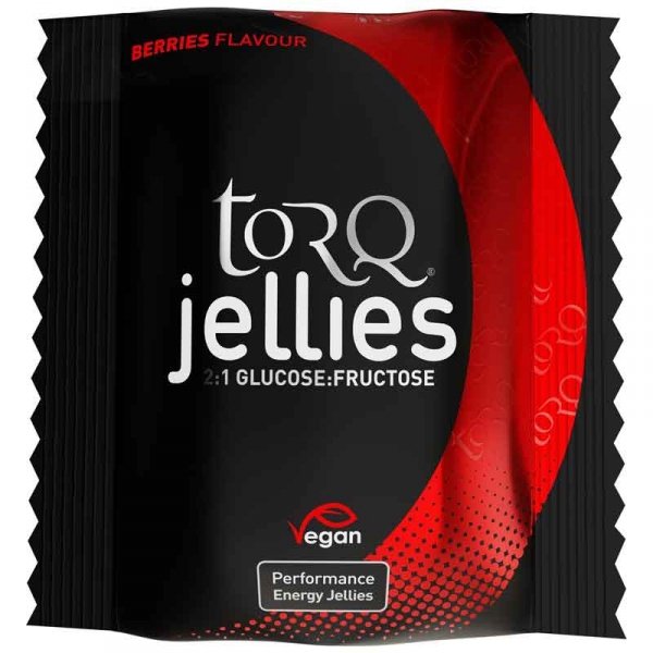 Torq Jellies żelki (jagoda) 6 szt. - 36g 