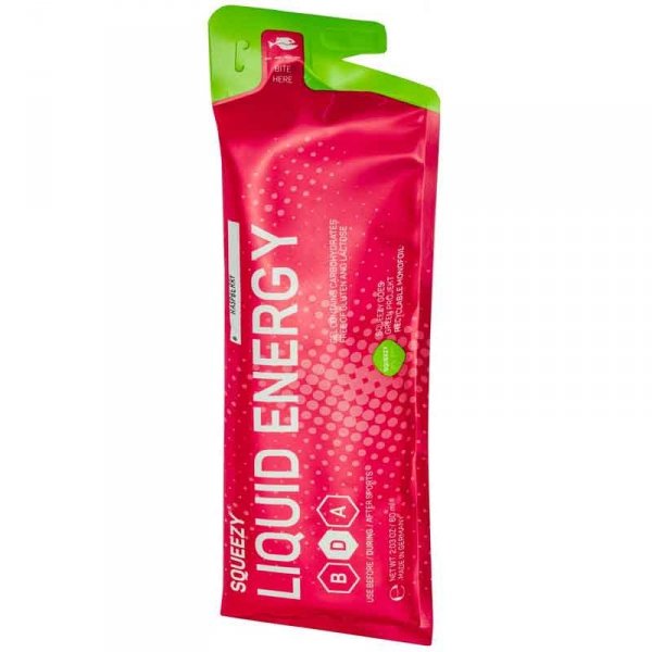 Squeezy Liquid Energy płynny żel energetyczny (malinowy) - 60ml