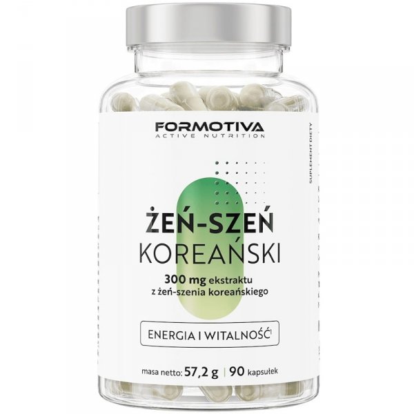 Formotiva Żeń-szeń koreański - 90kaps.
