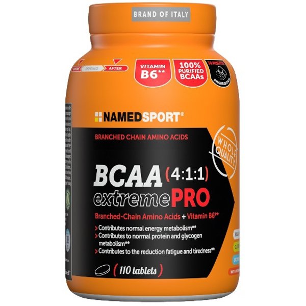 NamedSport BCAA 4:1:1 Extreme Pro - 110 tabl.