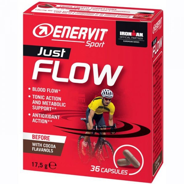 Enervit Just Flow flawonole kakao - 36 kaps.
