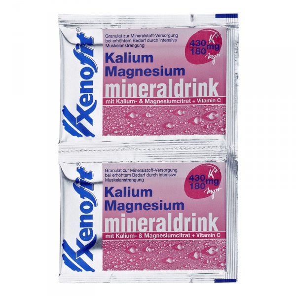 Xenofit Mineraldrink - potas + magnez + witamina C - 20 saszetek
