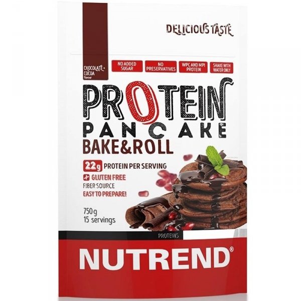 Nutrend Protein Pancake naleśniki (czekolada+kakao) - 750g