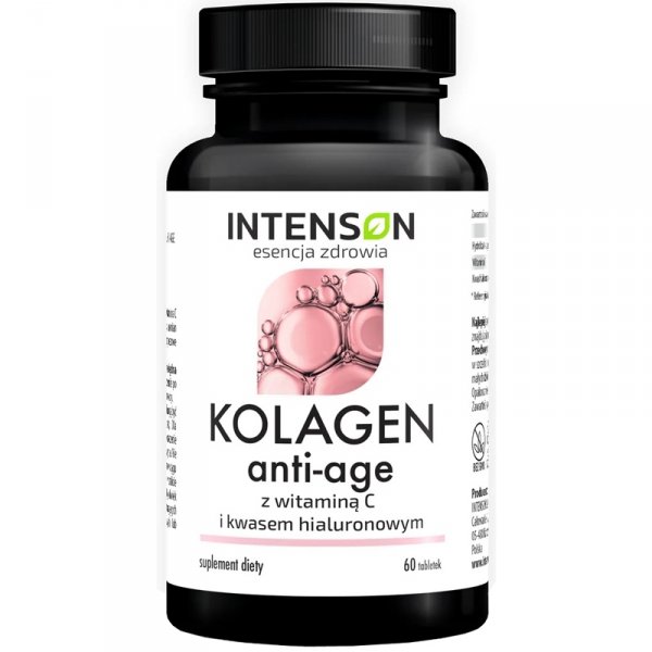 Intenson Kolagen Anti-Age + hialuron + wit. C - 90 tabl.
