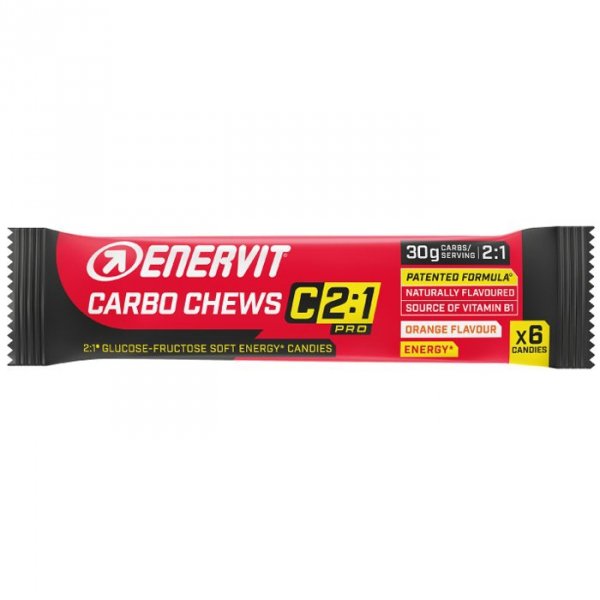 Enervit C2:1 Carbo Chews galaretka energetyczna (pomarańczowy) - 34g
