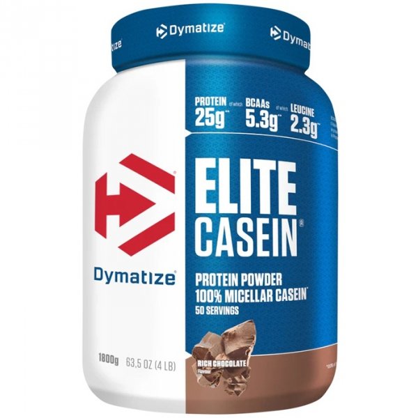 Dymatize Elite Casein kazeina micelarna (pełna czekolada) -1,8kg