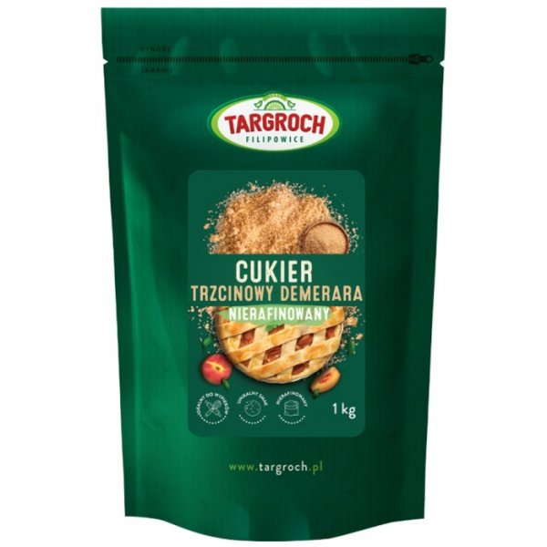 Targroch Cukier trzcinowy Demerara - 1kg