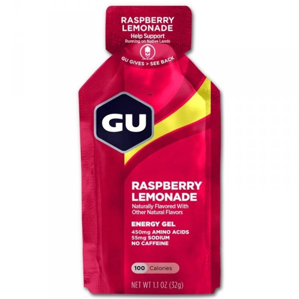 Gu Energy Gel żel energetyczny (lemoniada malinowa) - 32g