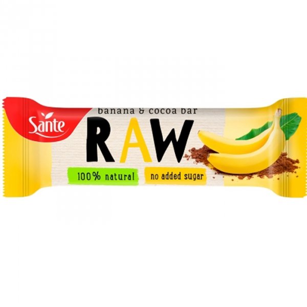Sante Baton RAW (bananowo-kakaowy) - 35g