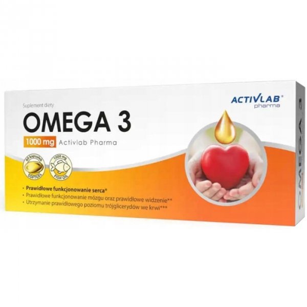 Activlab Omega 3 1000mg - 60kaps.