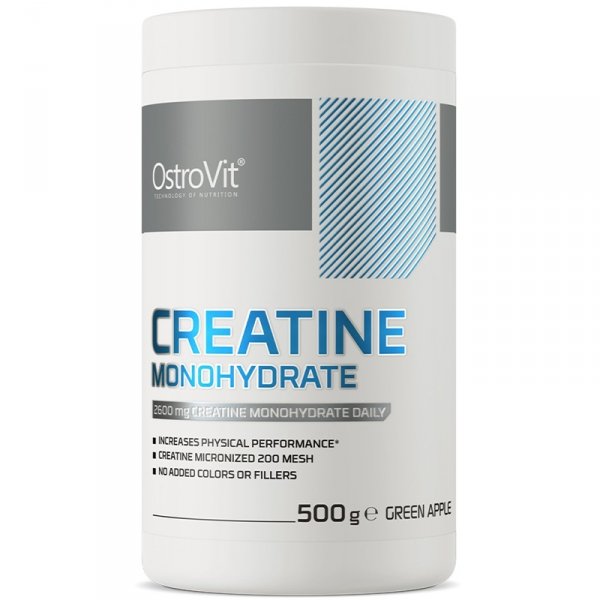 OstroVit Creatine Monohydrate monohydrat kreatyny (zielone jabłko) - 500g