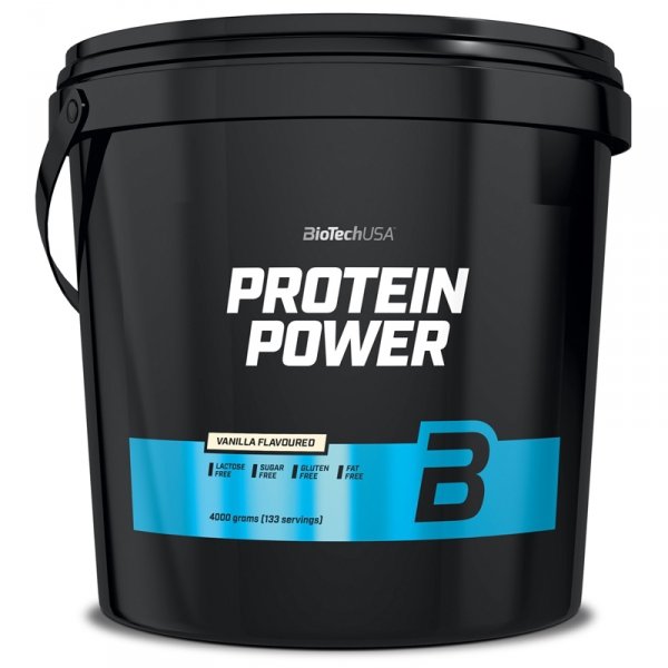 BioTech USA Protein Power napój białkowy z kreatyną (wanilia) - 4kg