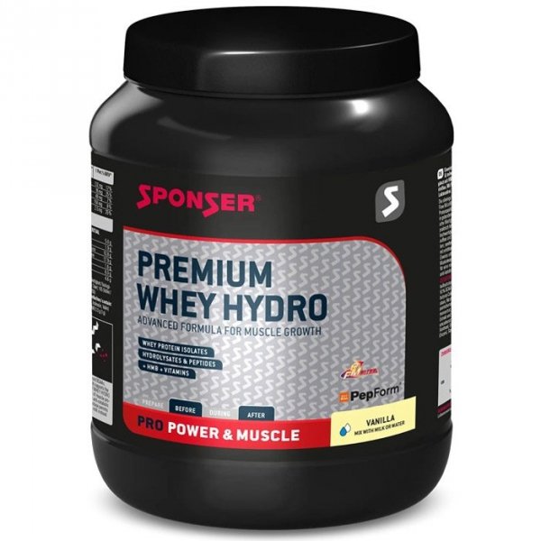 Sponser Premium Whey Hydro białko w proszku (wanilia) - 850g
