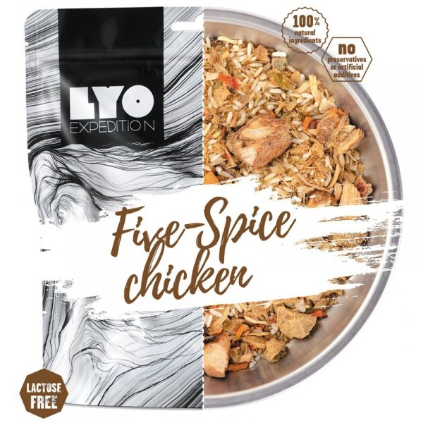 LYOFOOD  Kurczak pięciu smaków z ryżem - 110g/500g