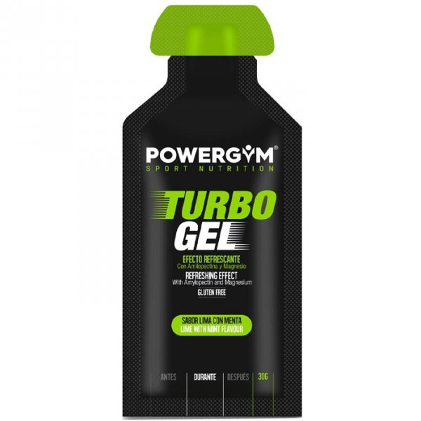 PowerGym Turbogel (limonka) -  30g