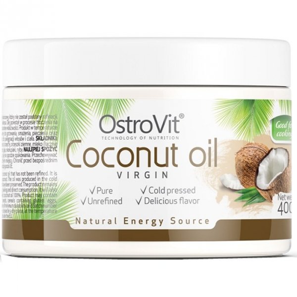 OstroVit Extra Virgin Coconut Oil olej kokosowy - 400g