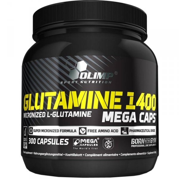 Olimp Glutamine 1400 Mega Caps - 300 caps.