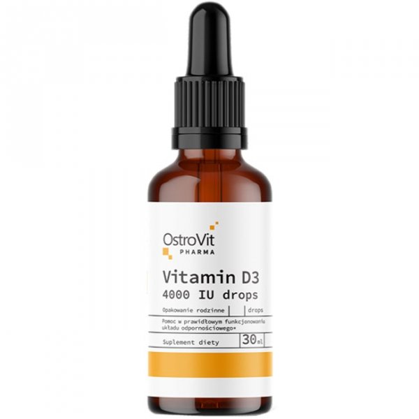 OstroVit Witamina D3 4000 IU drops - 30ml
