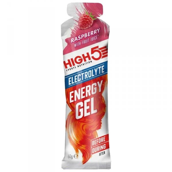 HIGH5 Electrolyte Energy Gel żel energetyczny (malina) - 60g