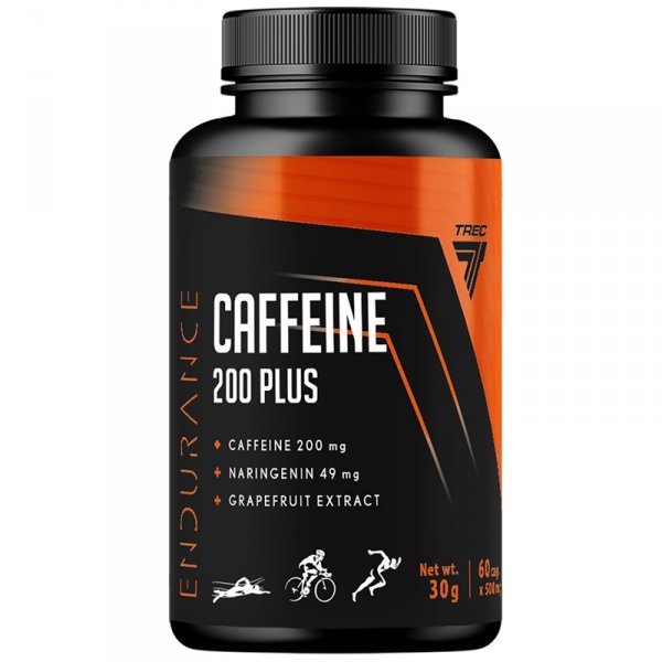 Trec Nutrition Caffeine 200 Plus kofeina -  60 kaps.