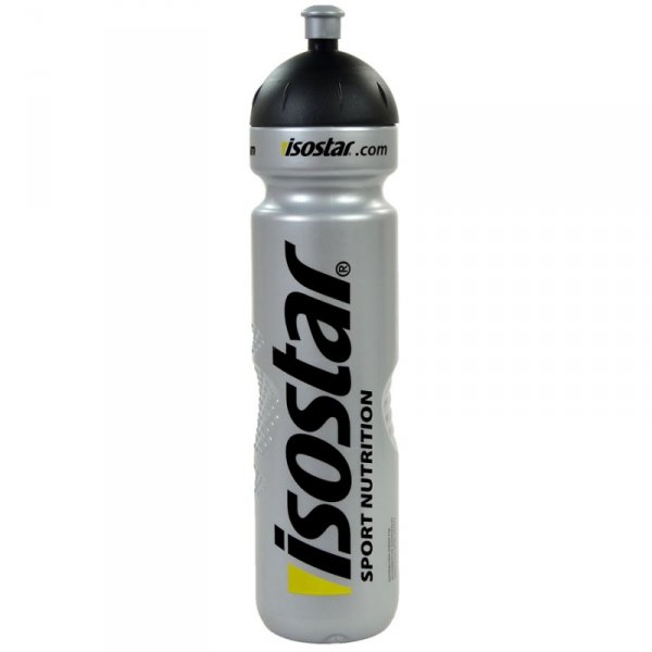 Isostar bidon z ustnikiem (srebrny) - 1000ml