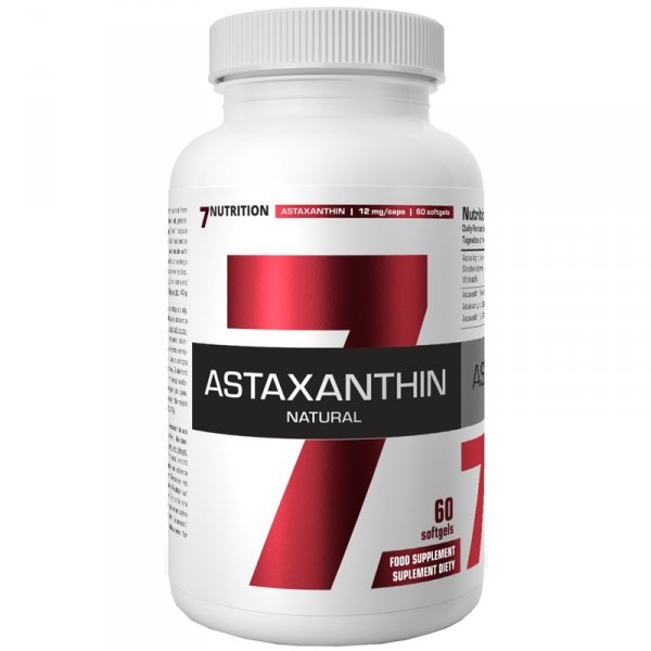 7Nutrition Astaxanthin astaksantyna 12mg - 60 softgel kaps.