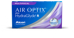 Soczewki miesięczne Air Optix plus Hydraglyde Multifocal 3 sztuk