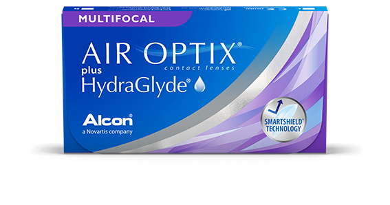 Soczewki miesięczne Air Optix plus Hydraglyde Multifocal 6 sztuk