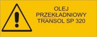 Naklejka - Olej TRANSOL (048-00371) 